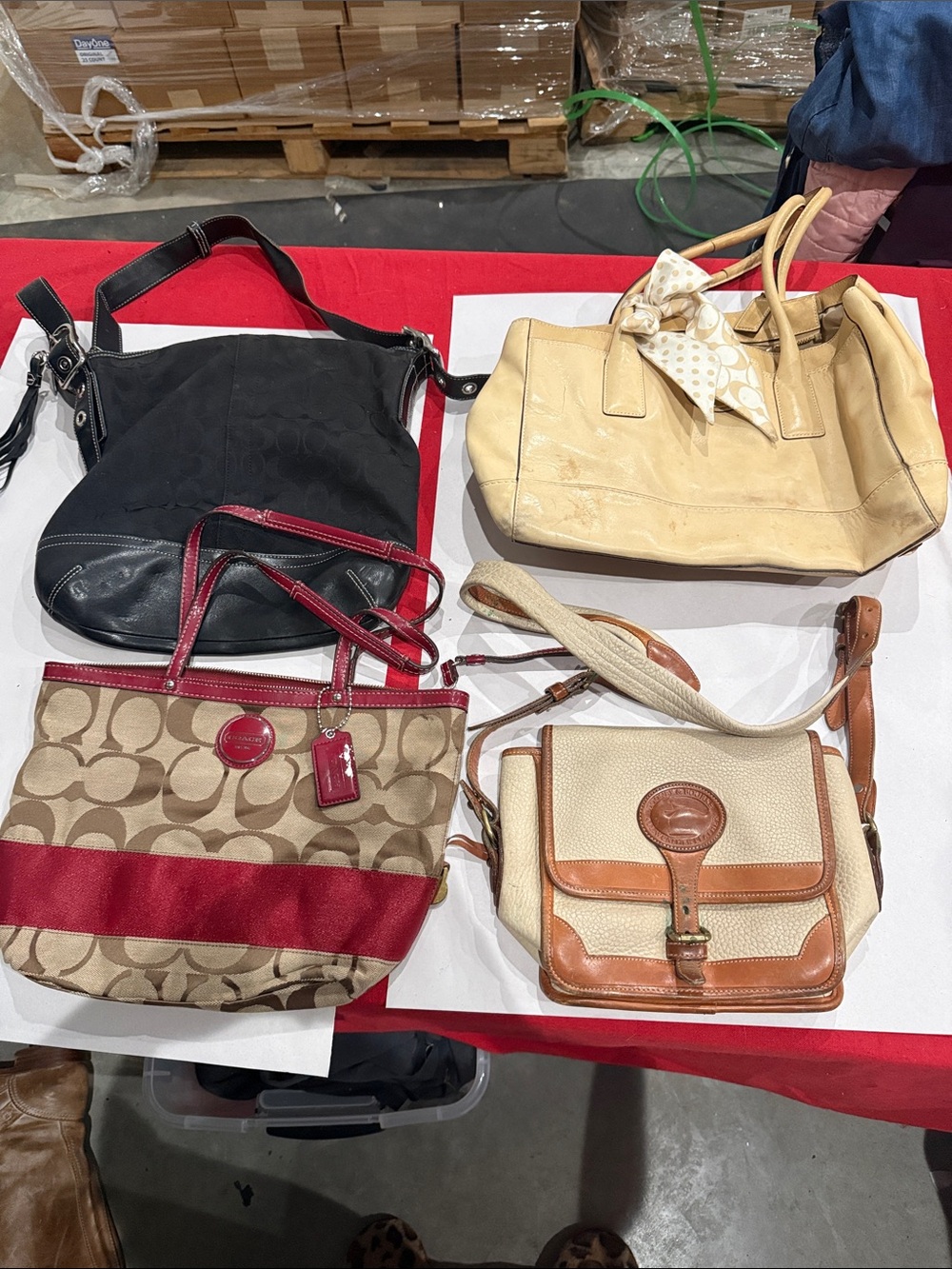Calling collectors- bundle of four purses coach and Dooney and Burke